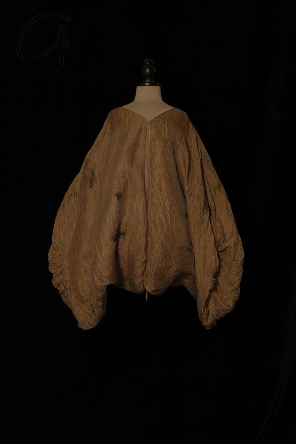 Mutedance 24 Spring/Summer Puff Sleeve Top Series MD-MD24SS56-G gold PM143